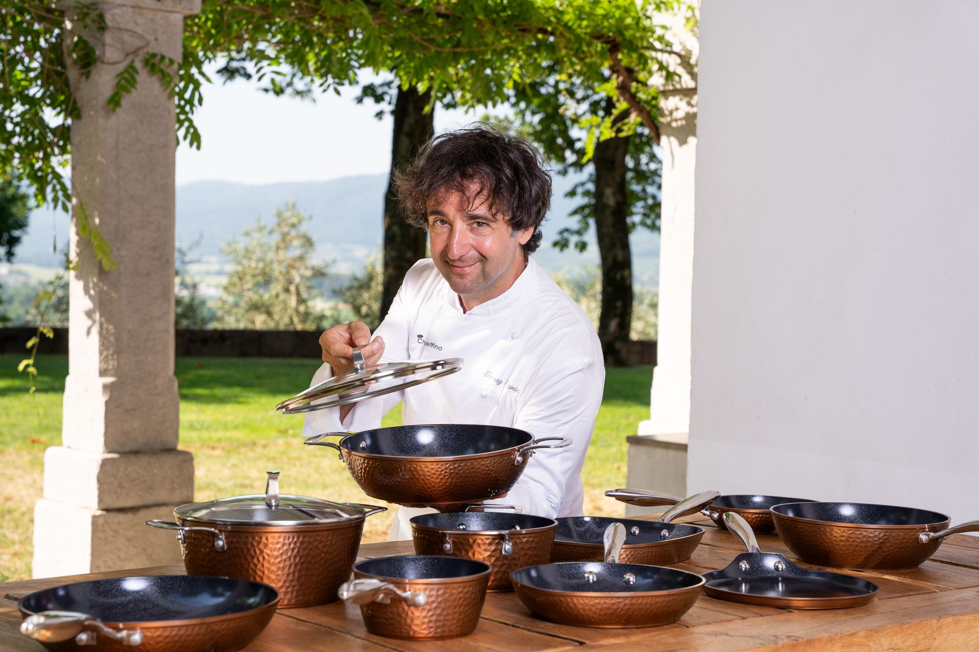 Tomaž Kavčič in Copper Luxe izdelki