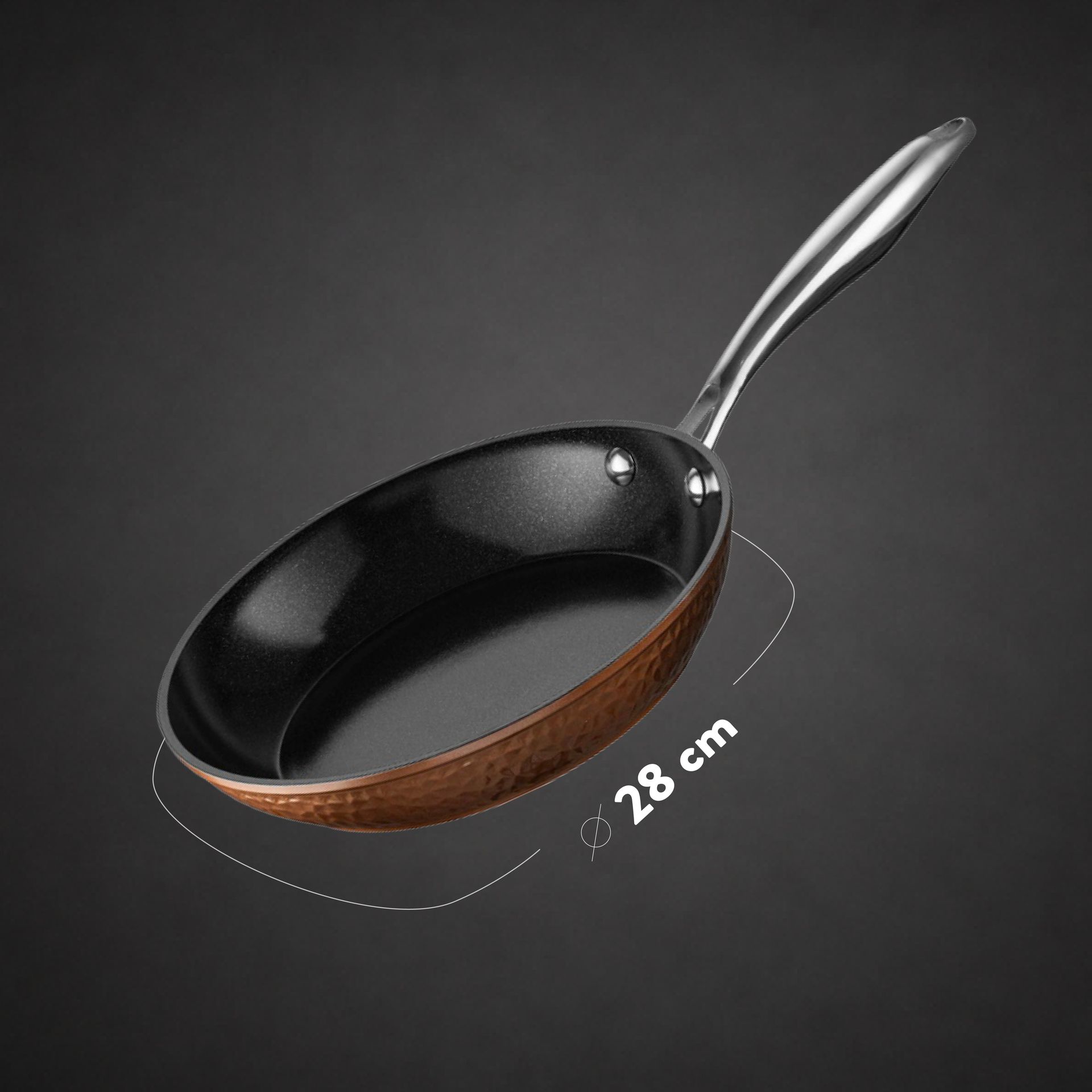 Ponev Copper Luxe 28 cm