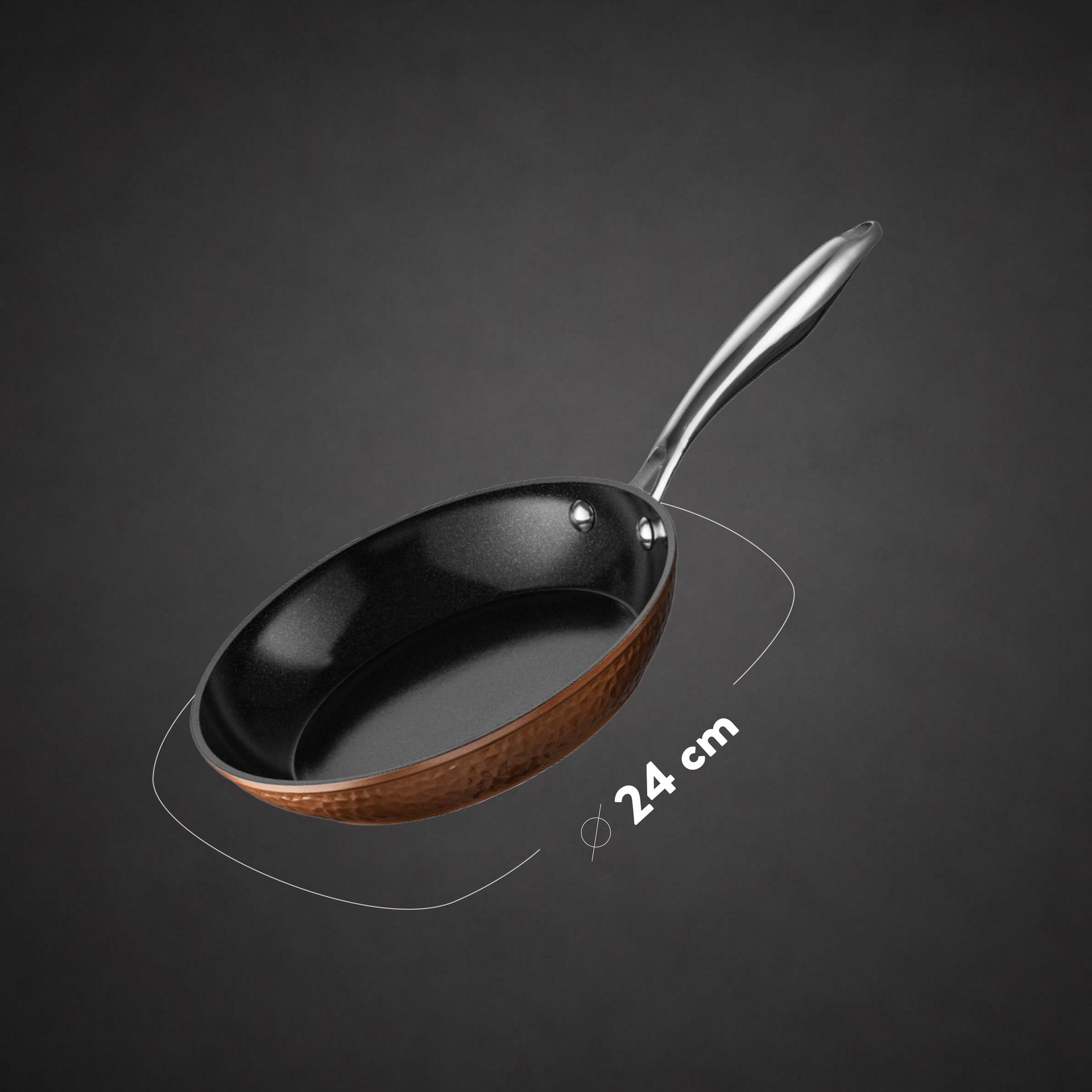 Ponev Copper Luxe 24 cm