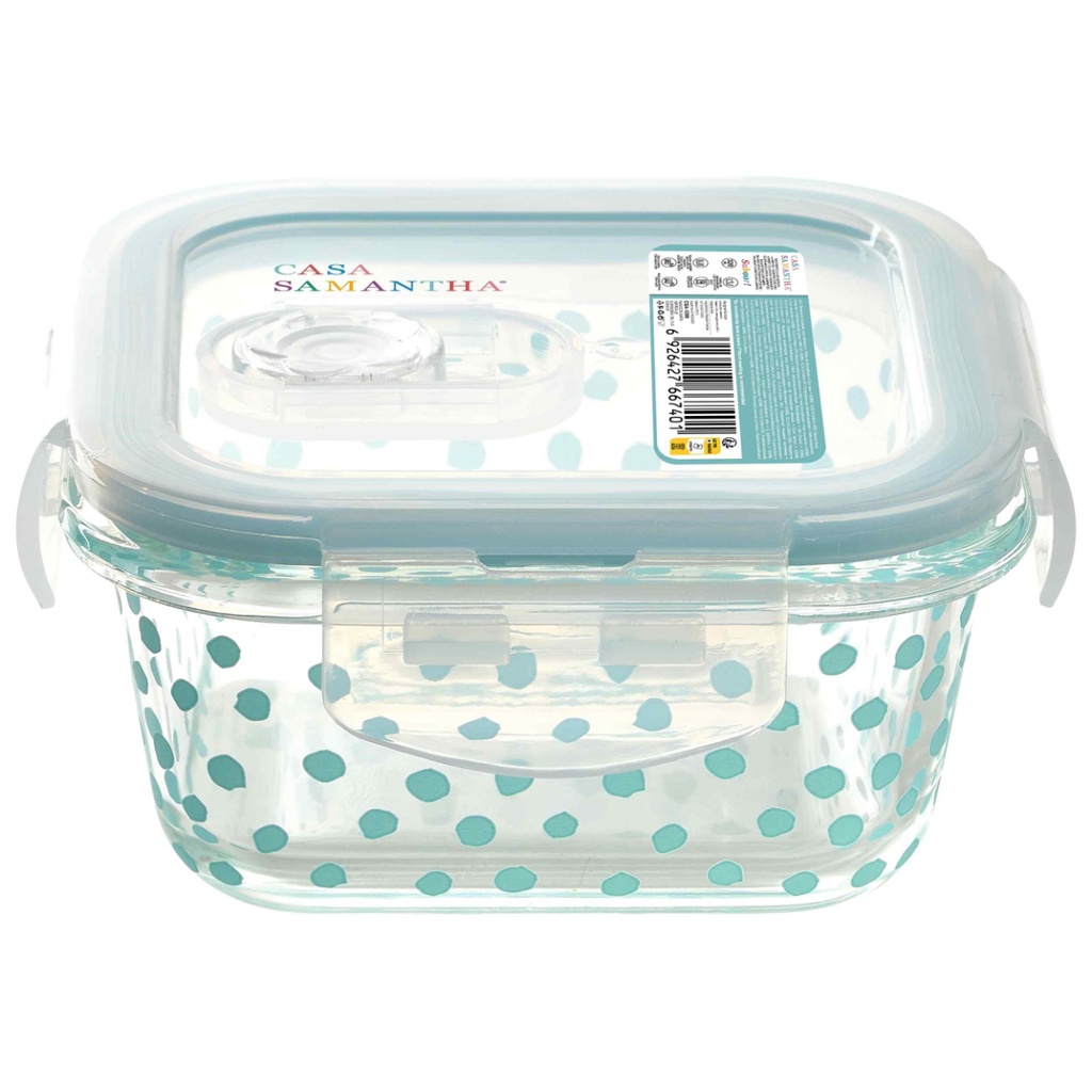 POSODA ZA SHRANJEVANJE 320 ML  CSA-1399 CASA SAMANTHA