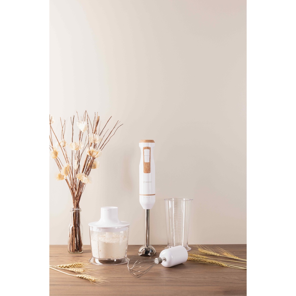 PALIČNI MEŠALNIK S PRIPOMOČKI BG-50033-WH NATURALLY