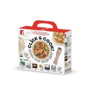 KOZICE SET 4/1 BG-57364-CR CLICK & COOK