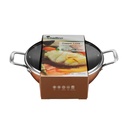 POSODA SERVIRNA 28 CM  CH-1031 COPPER LUXE