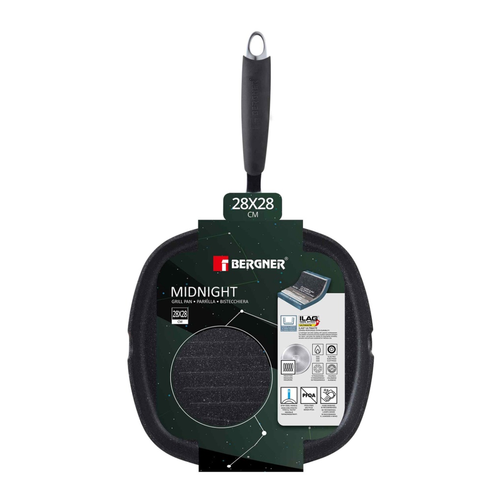 PONEV ZA ŽAR 28CM BG-30130-GR MIDNIGHT