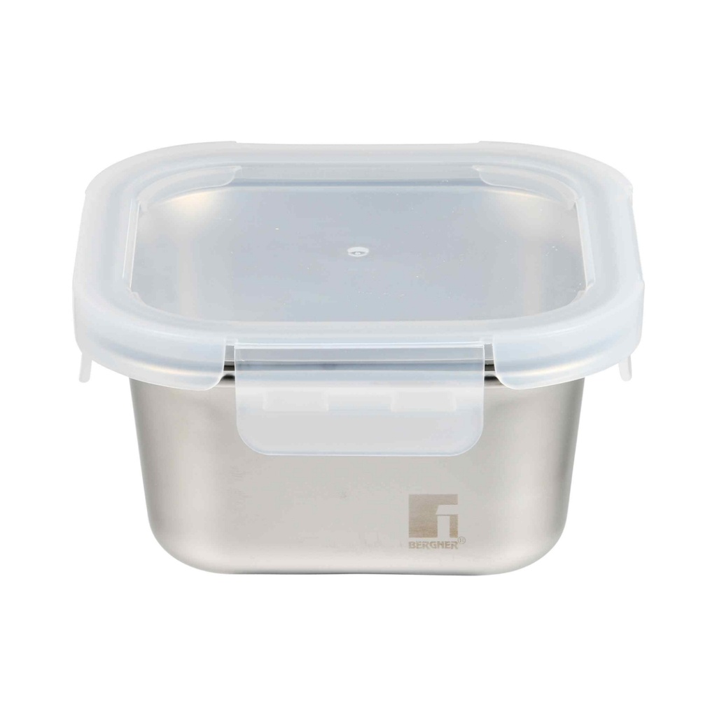 POSODA ZA ŽIVILA KVADRAT 640ML BG-36313-GY LOVERS