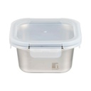 POSODA ZA ŽIVILA KVADRAT 640ML BG-36313-GY LOVERS