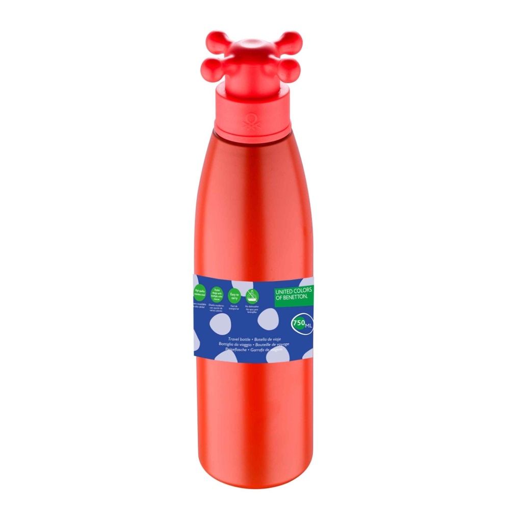 STEKLENICA ZA VODO 750ML BE-0810-RD RAINBOW
