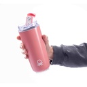TERMO POTOVALNI LONČEK BENETTON 420 ML - roza 