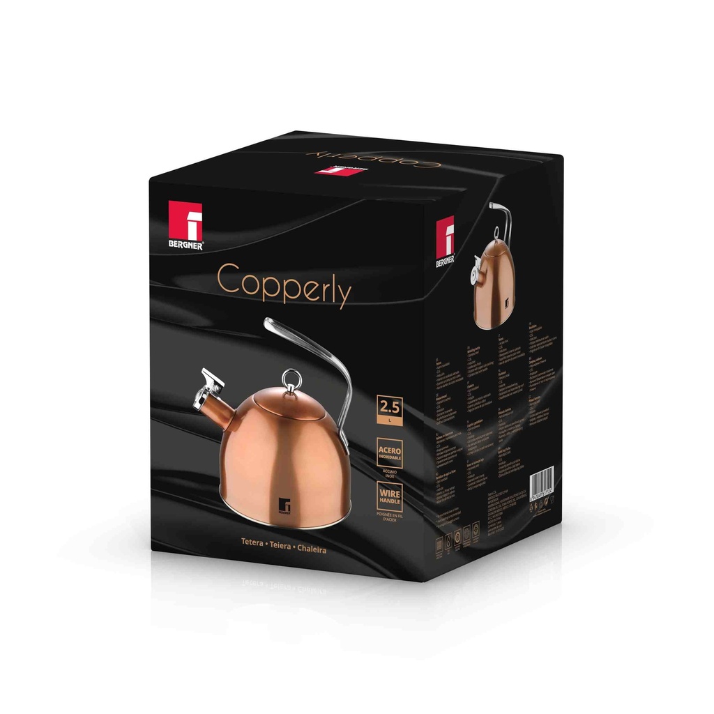ČAJNIK 2,5 L BG-37307-CP COPPER