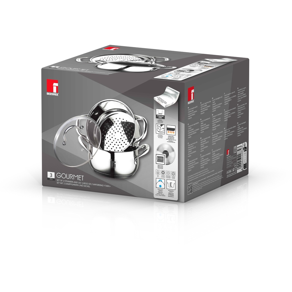 LONEC ZA KUHANJE NA PARO 2,2 L BG-6521 GOURMET