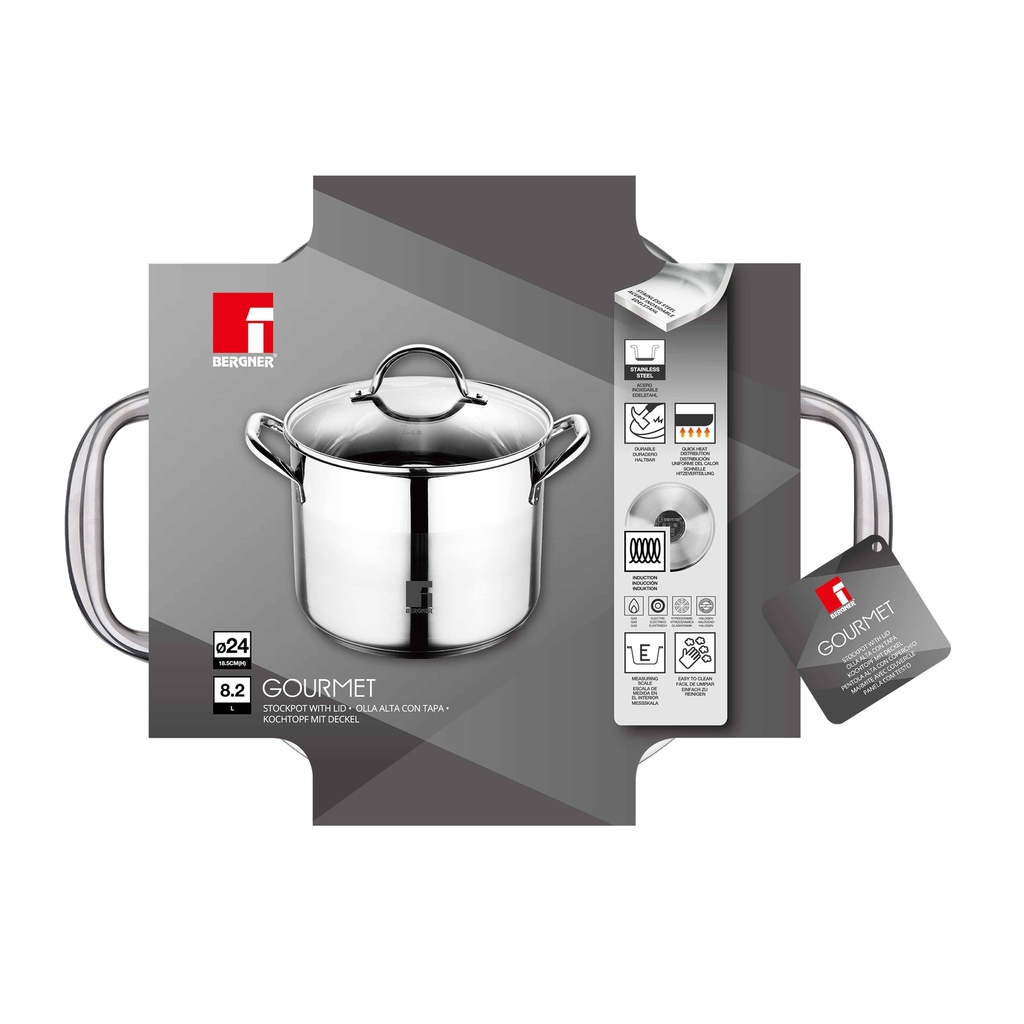 POSODA 24CM BG-6504 8,2L GOURMET