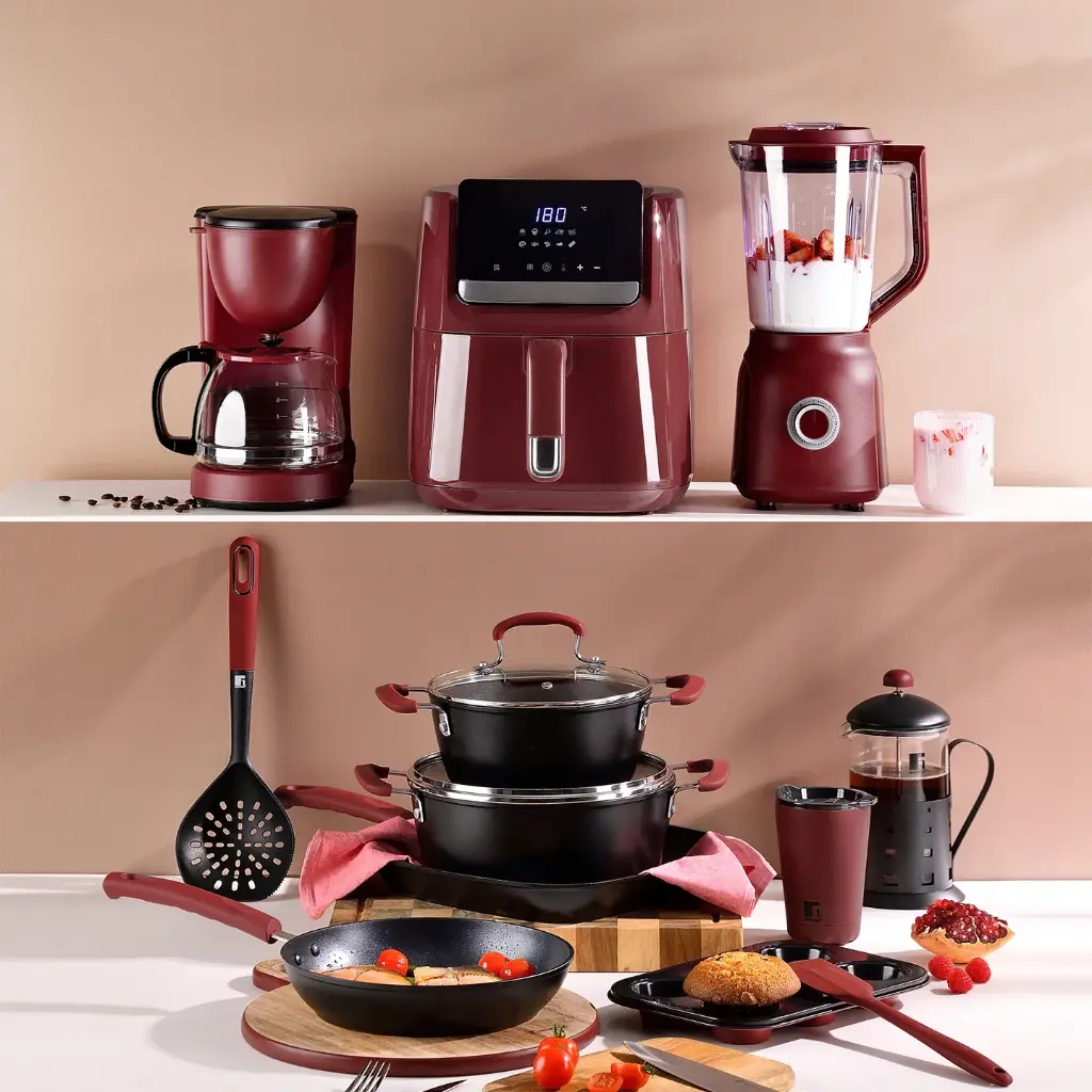 GRELNIK VODE 1,7 L BG-51040-RD MAROON