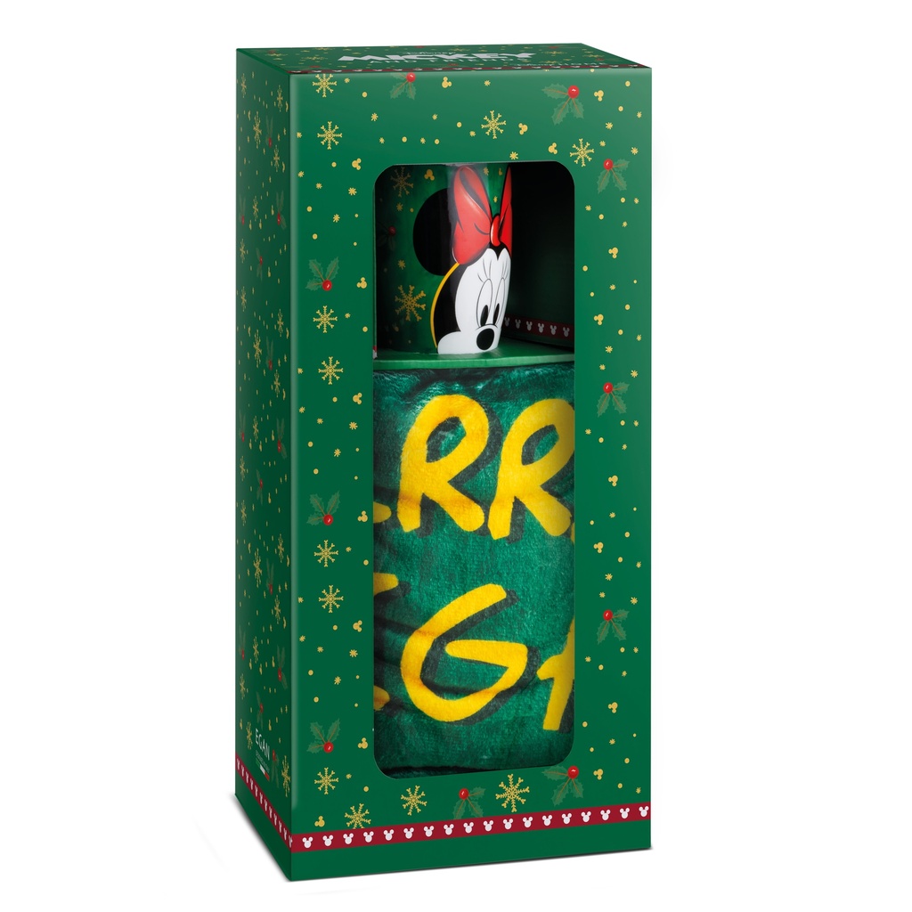 LONČEK  + ODEJA 127017 W.M. MINNIE MOUSE 430 ML