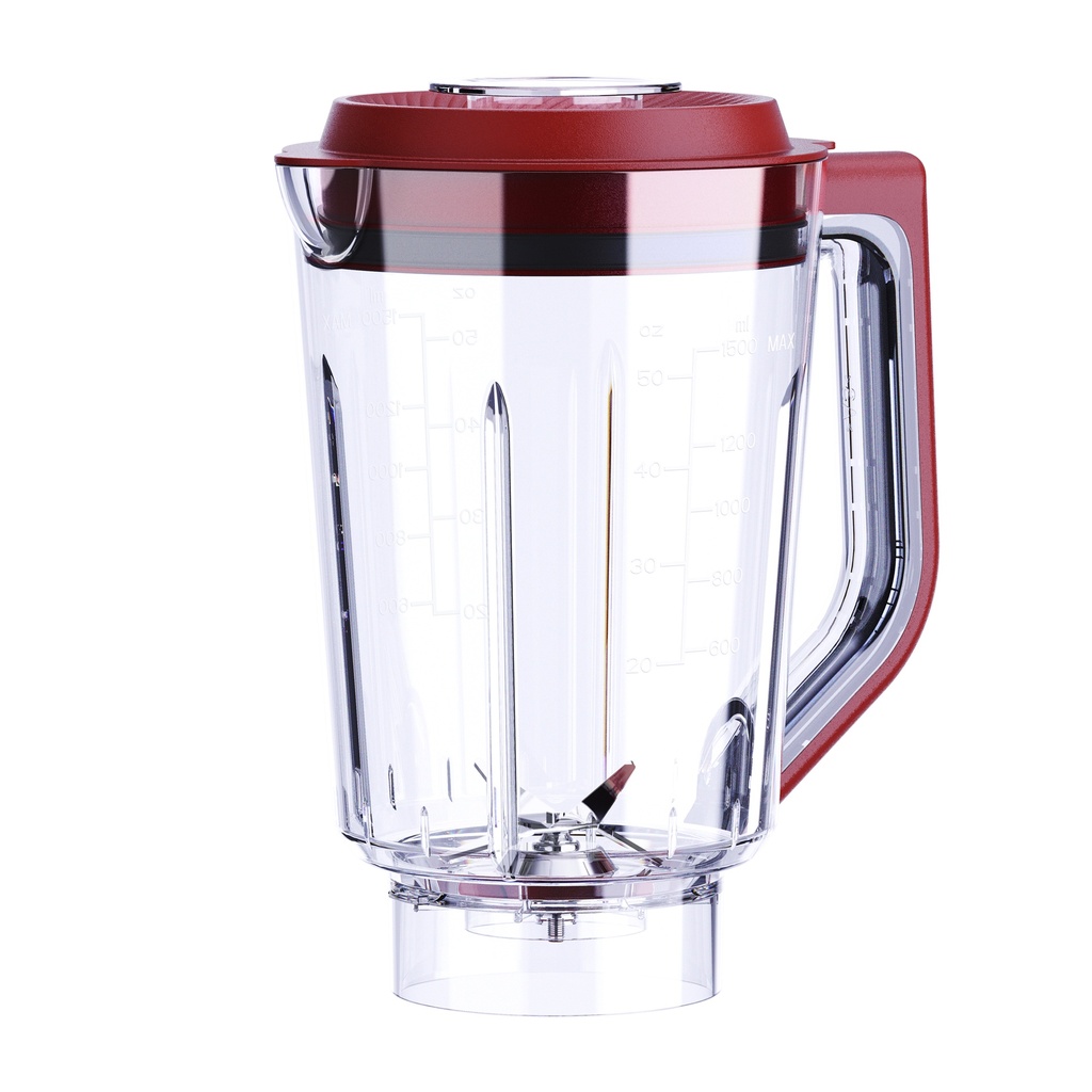 MEŠALNIK 1,5 L 600W  BG-51042-RD MAROON