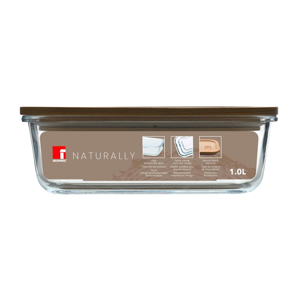 POSODA ZA SHRANJEVANJE 1L NATURALLY