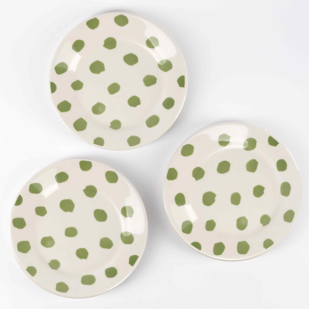 KROŽNIK DESERTNI SET 3/1 GR CASA SAMANTHA