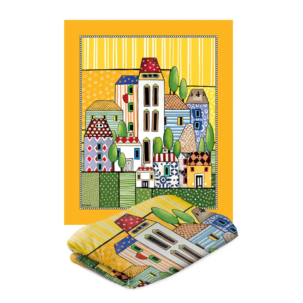 ODEJA 130x160 CM PAESE MIO YELLOW