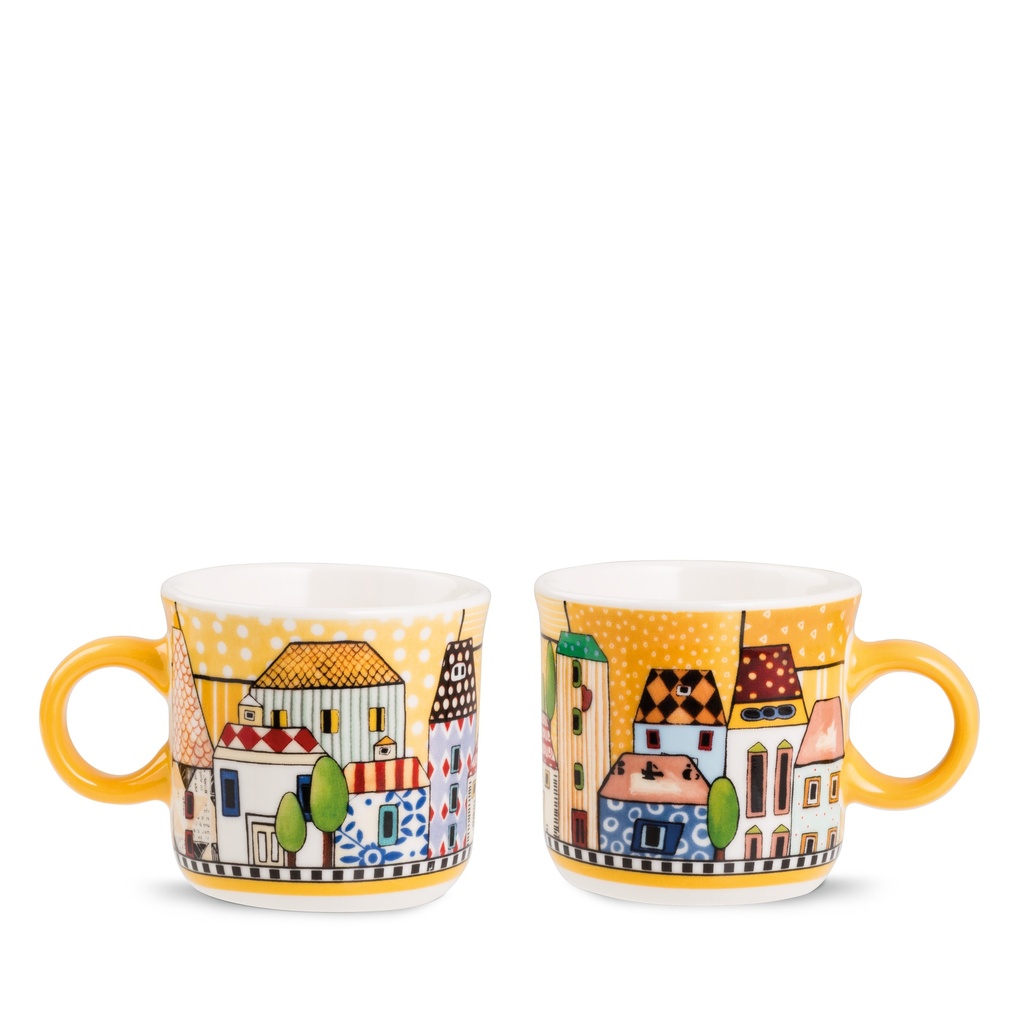 SKODELICA PAESE MIO SET 2/1 YELLOW 80 ML