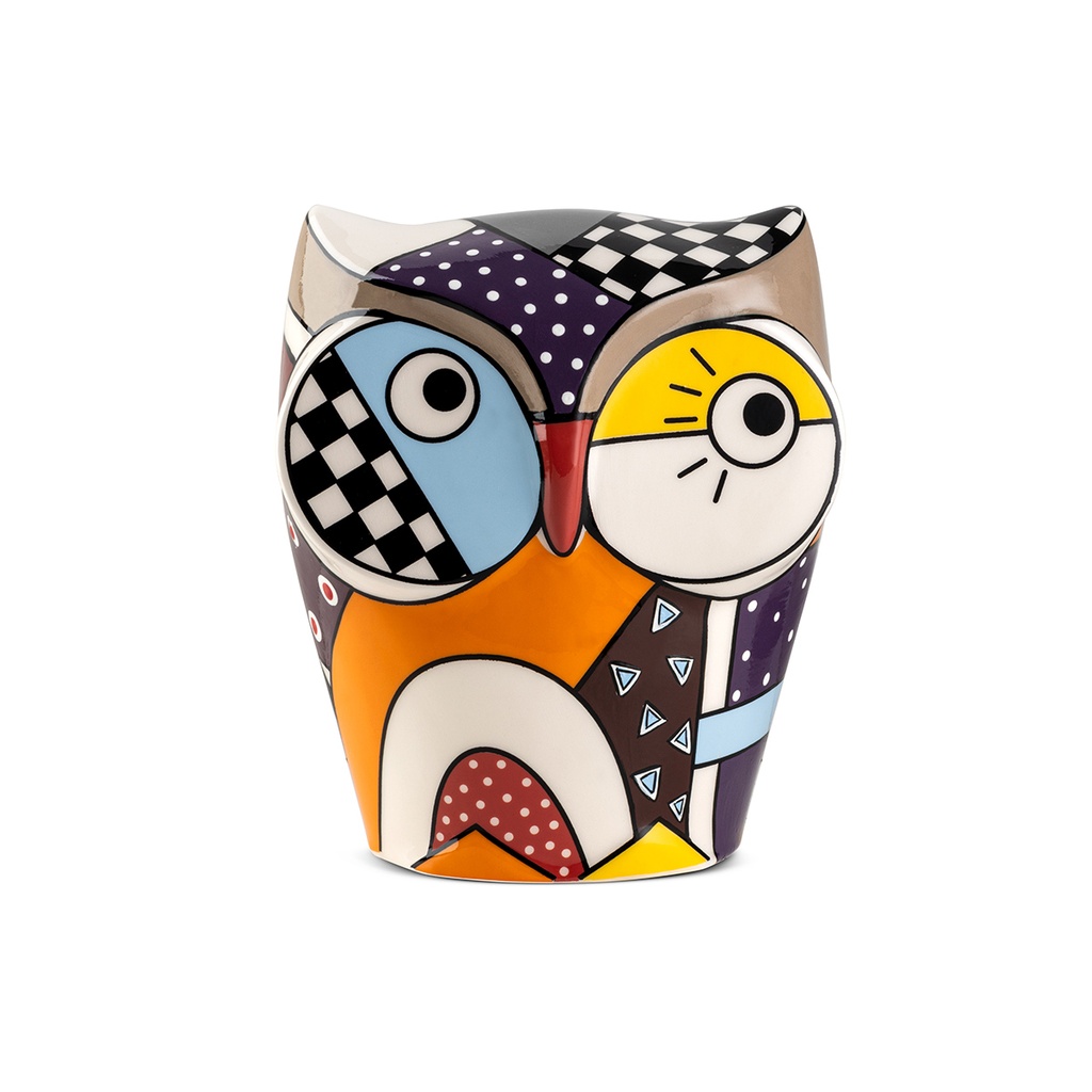 OKRASEK WARA' OWL 12x15 CM