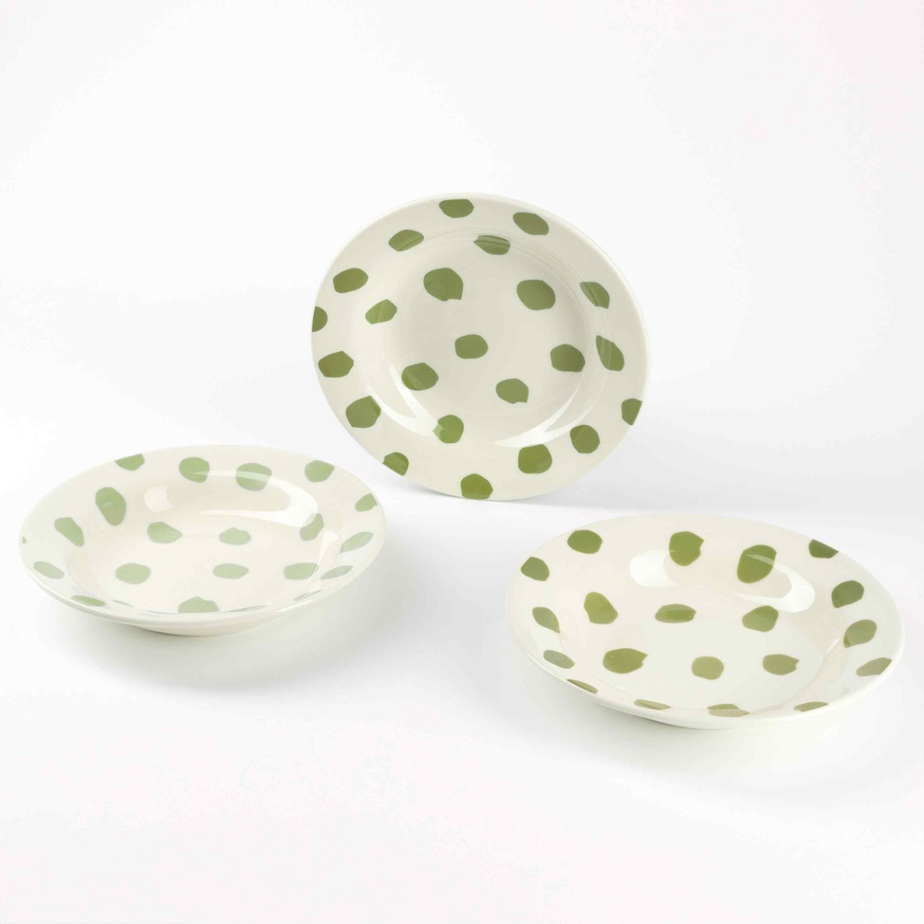 KROŽNIK GLOBOK SET 3/1 GR CASA SAMANTHA