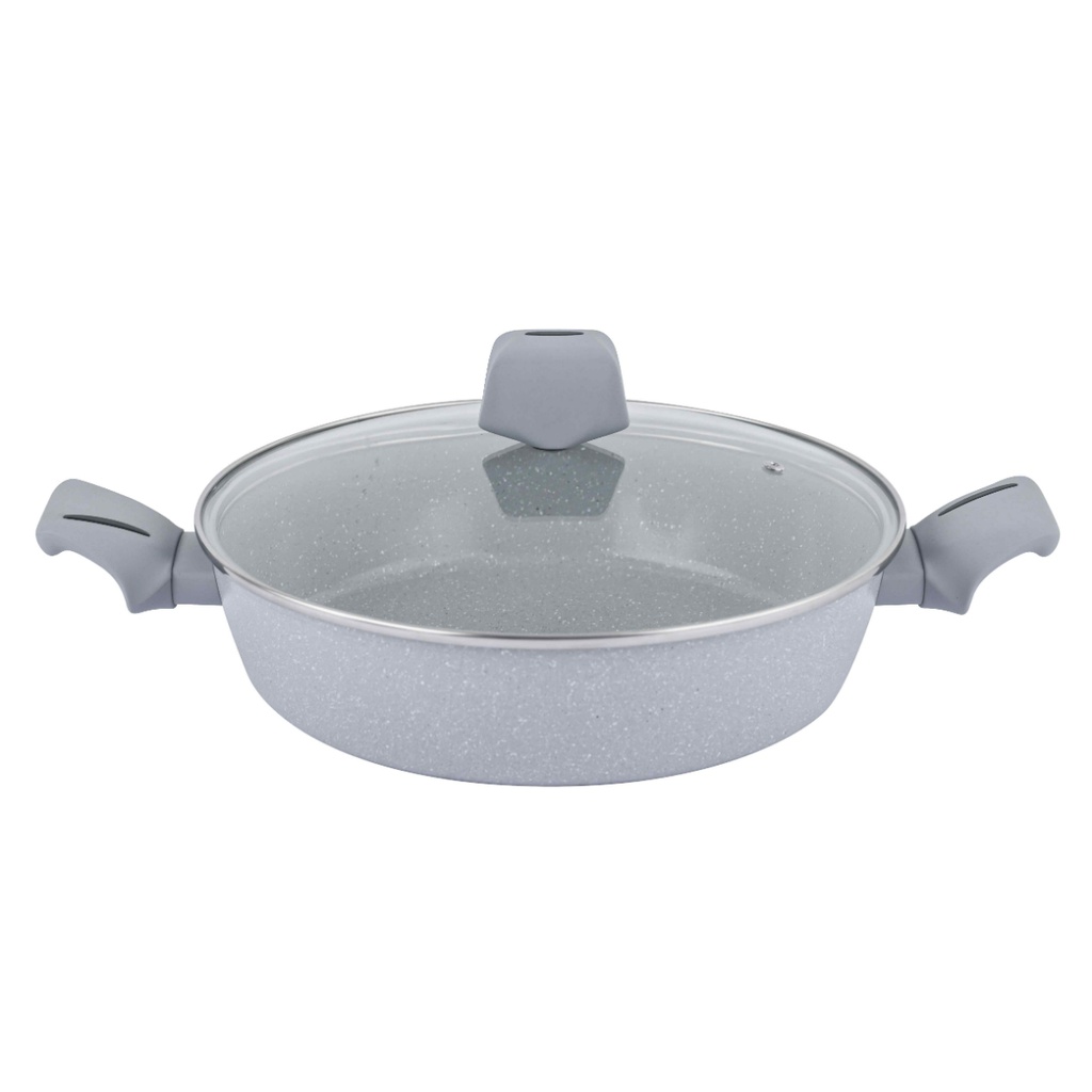 POSODA SERVIRNA 28 CM GRANITO - X