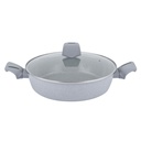 POSODA SERVIRNA 28 CM GRANITO - X