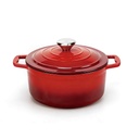 LITOŽELEZNI LONEC 20 CM LYON RED