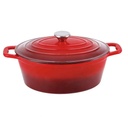LITOŽELEZNI PEKAČ 36 CM LYON RED