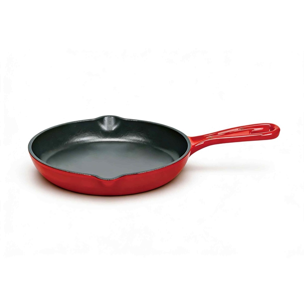 LITOŽELEZNA PONEV 25 CM LYON RED