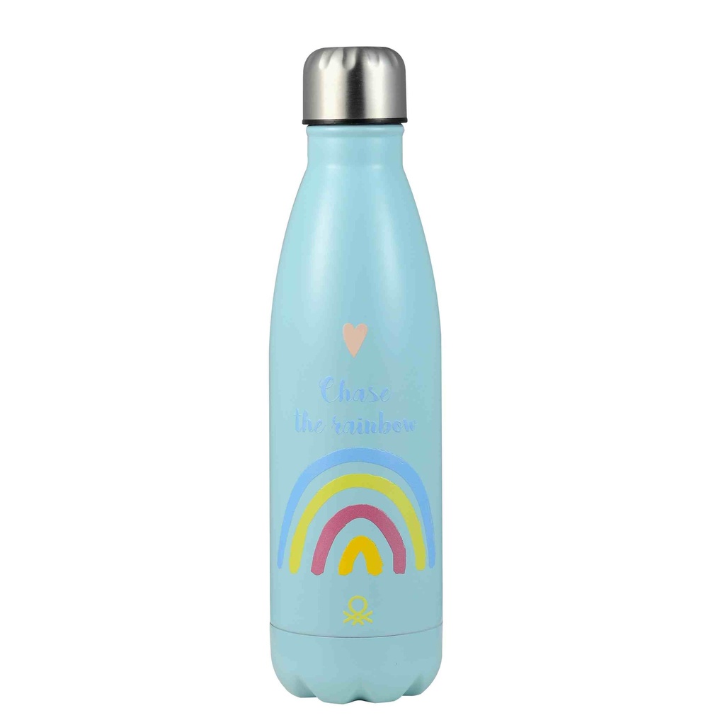 TERMO STEKLENICA BENETTON 500 ML - modra