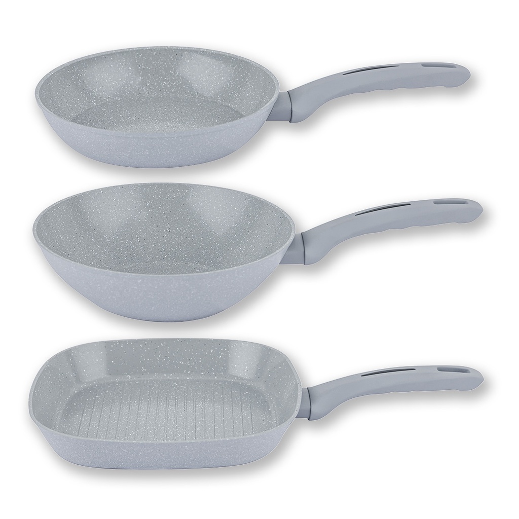 3-DELNI SET PONEV GRANITO - X