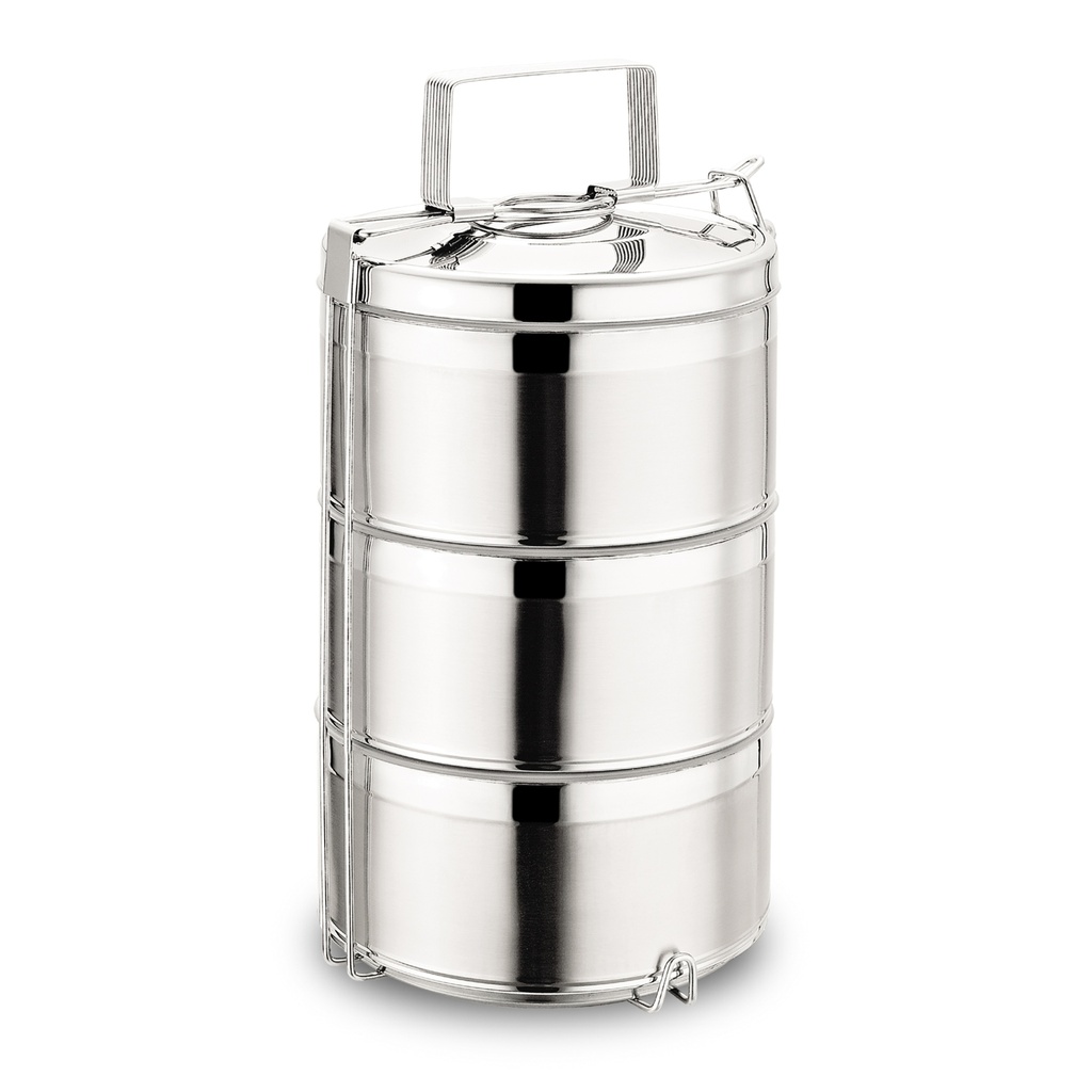 MENAŽNA POSODA 3-DELNA INOX