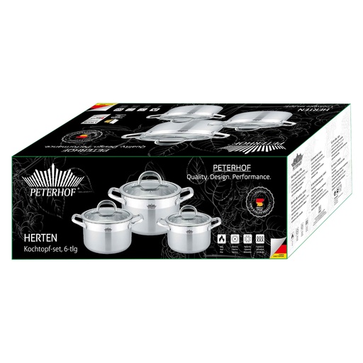 [114229] 6-DELNI SET KUHINJSKE POSODE HERTEN
