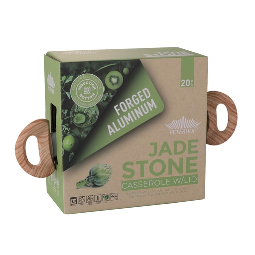 [114323] LONEC 20 CM JADE STONE