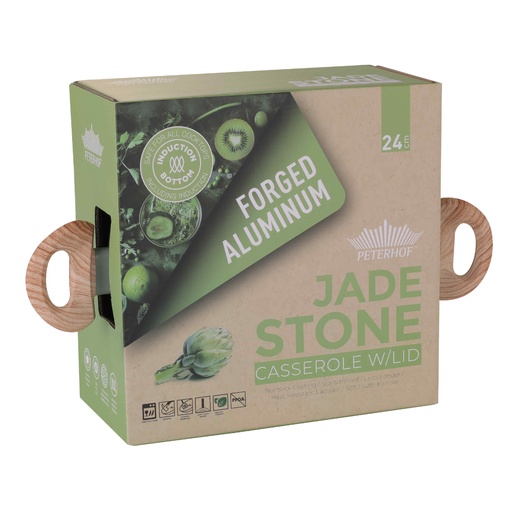 [114324] LONEC 24 CM JADE STONE