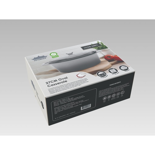 [114465] PEKAČ 27 CM PH-5180-TCC  LYON GREY