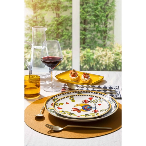 [114929] KROŽNIK PLITVI 6/1 COCORICO' ORANGE 27 CM