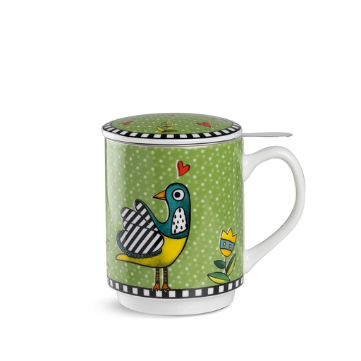 [114944] LONČEK COCORICO' GREEN 350 ML