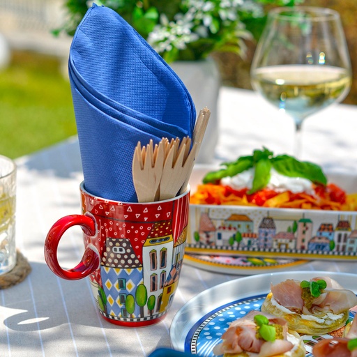 [114969] LONČEK PAESE MIO RED  430 ML