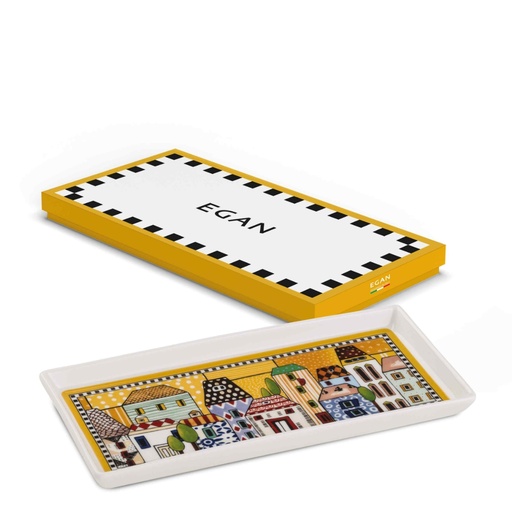 [114979] PLADENJ PAESE MIO YELLOW 19X9 CM