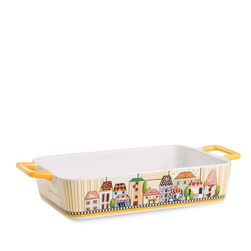 [114983] PEKAČ PAESE MIO YELLOW 34X19 CM