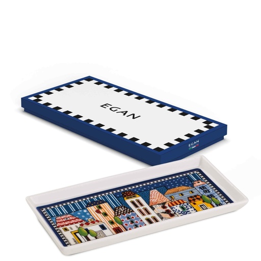 [115064] PLADENJ PAESE MIO BLUE 19X9 CM