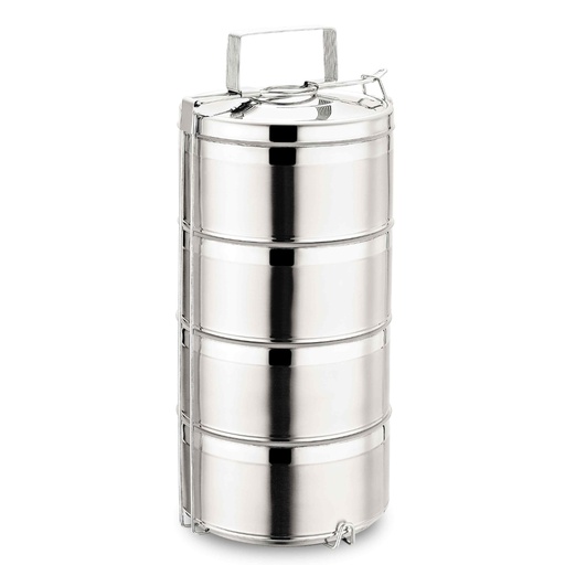 [114643] MENAŽNA POSODA 4-DELNA INOX TRENTO