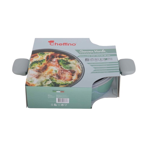 [114730] POSODA SERVIRNA 28 CM SAVONA VERDE