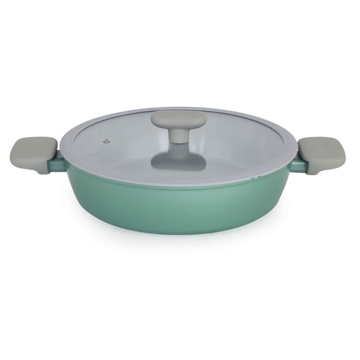 [114730] POSODA SERVIRNA 28 CM SAVONA VERDE