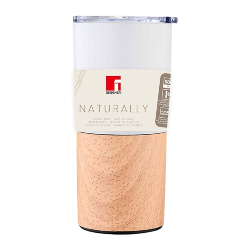 [114059] TERMO POTOVALNI LONČEK 500 ML NATURALLY