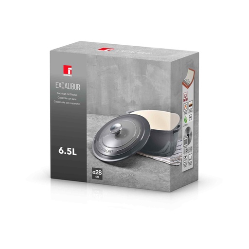 [114807] LONEC 28 CM EXCALIBUR GREY