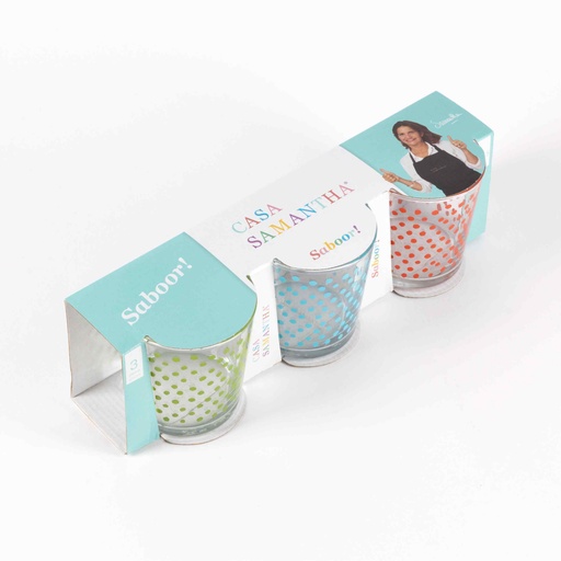 [114904] KOZARCI SET 3/1 330 ML CASA SAMANTHA