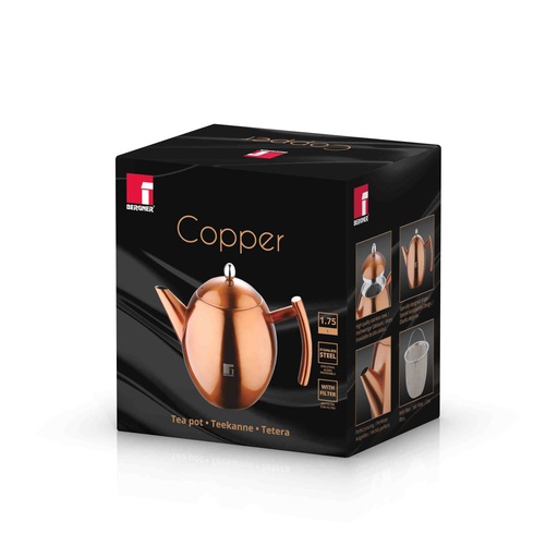 [114782] ČAJNIK S FILTROM 1,75 L COPPER