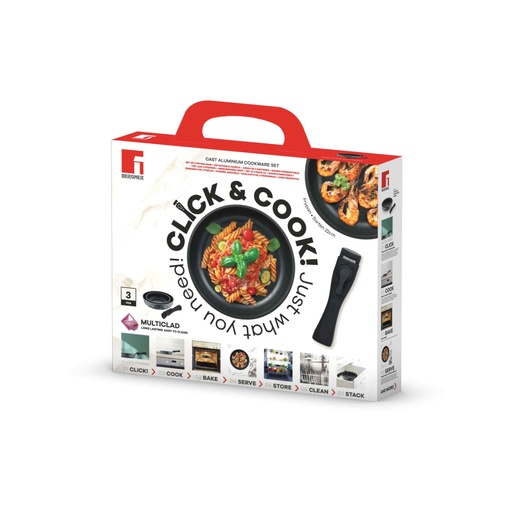 [114826] 3-DELNI SET PONEV CLICK&COOK